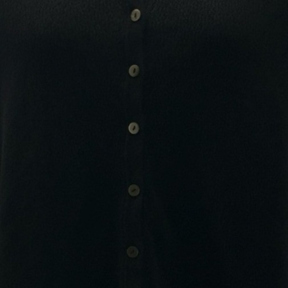 Talbots Cotton Cardigan 1XP Black‎ - Picture 4 of 13